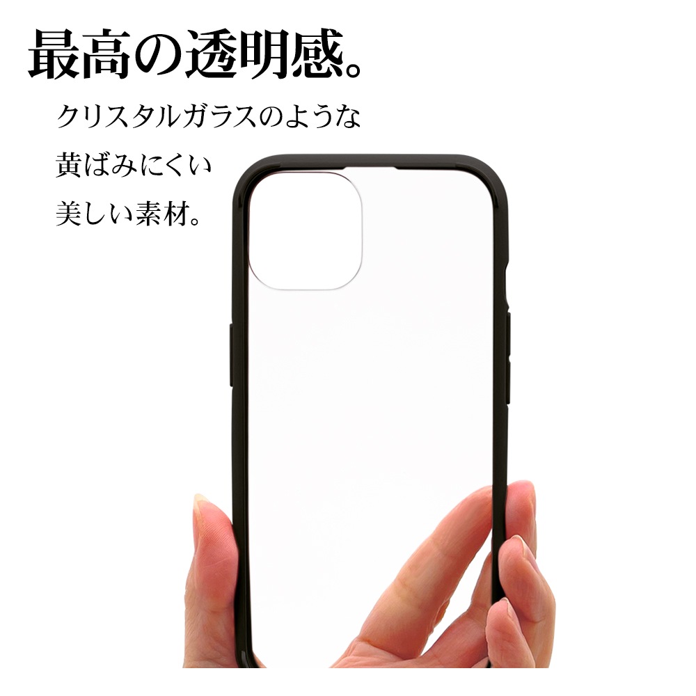 iPhone14 13  С ϥ֥å Ѿ׷ۼ   ꥢ Ʃ TPUХѡ+PC 5H ȥåץۡ 磻쥹б VANILLA PACK AIR LITE ֥å ե14 13 ޥۥ 7089IP261HB 饹Хʥ