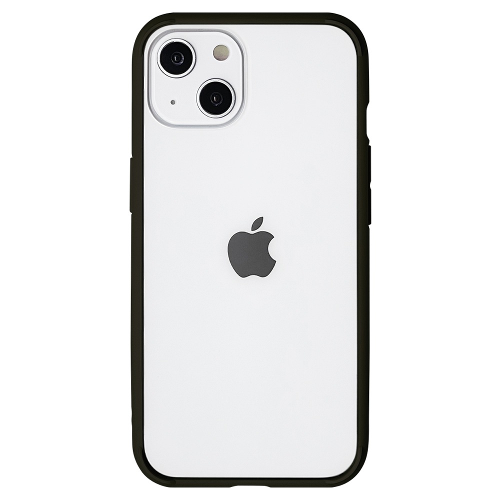 iPhone14 13  С ϥ֥å Ѿ׷ۼ   ꥢ Ʃ TPUХѡ+PC 5H ȥåץۡ 磻쥹б VANILLA PACK AIR LITE ֥å ե14 13 ޥۥ 7089IP261HB 饹Хʥ