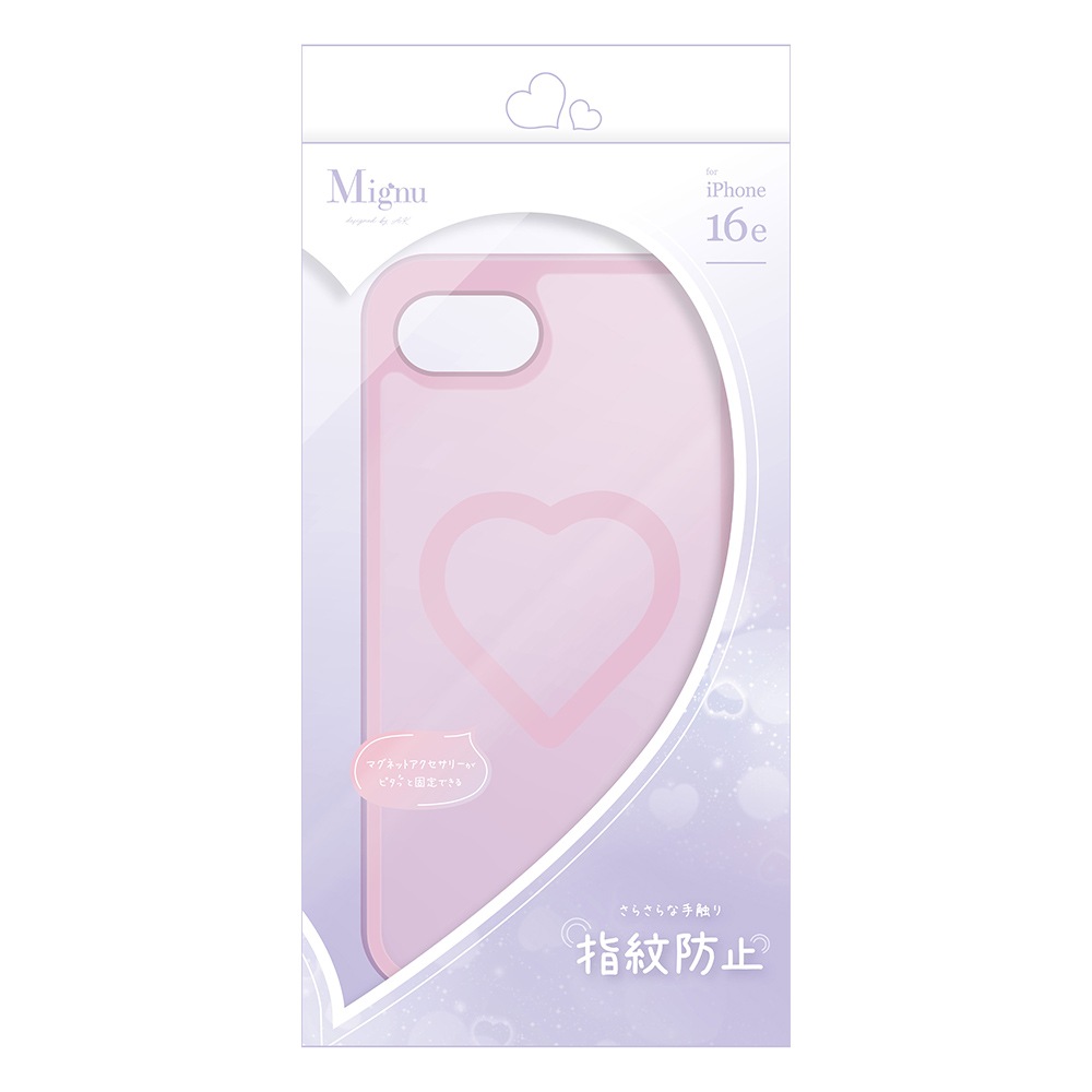 iPhone 16e  С ϥ֥å MagSafeб Mignu ߥ˥ Ѿ׷ۼ ̥ե ޥå ɻ TPUХѡ 磻쥹 ԥ󥯡ߥեȥԥ ե ޥۥ 8794IP5EHPFPK 饹Хʥ