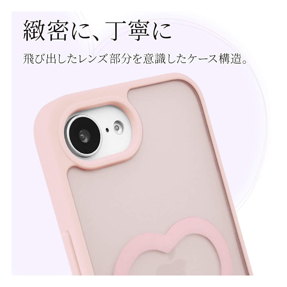 iPhone 16e  С ϥ֥å MagSafeб Mignu ߥ˥ Ѿ׷ۼ ̥ե ޥå ɻ TPUХѡ 磻쥹 ԥ󥯡ߥեȥԥ ե ޥۥ 8794IP5EHPFPK 饹Хʥ
