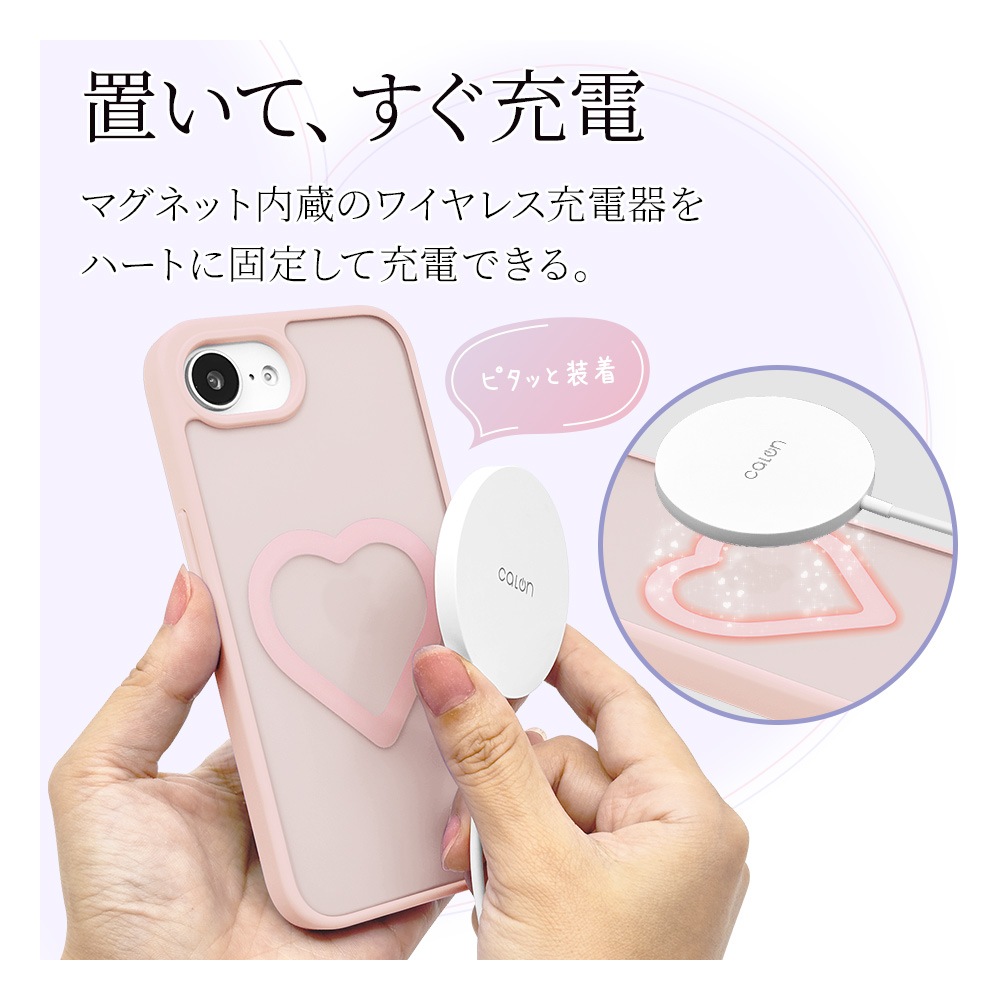 iPhone 16e  С ϥ֥å MagSafeб Mignu ߥ˥ Ѿ׷ۼ ̥ե ޥå ɻ TPUХѡ 磻쥹 ԥ󥯡ߥեȥԥ ե ޥۥ 8794IP5EHPFPK 饹Хʥ
