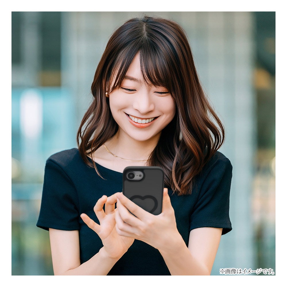 iPhone 16e  С ϥ֥å MagSafeб Mignu ߥ˥ Ѿ׷ۼ ̥ե ޥå ɻ TPUХѡ 磻쥹 ԥ󥯡ߥեȥԥ ե ޥۥ 8794IP5EHPFPK 饹Хʥ