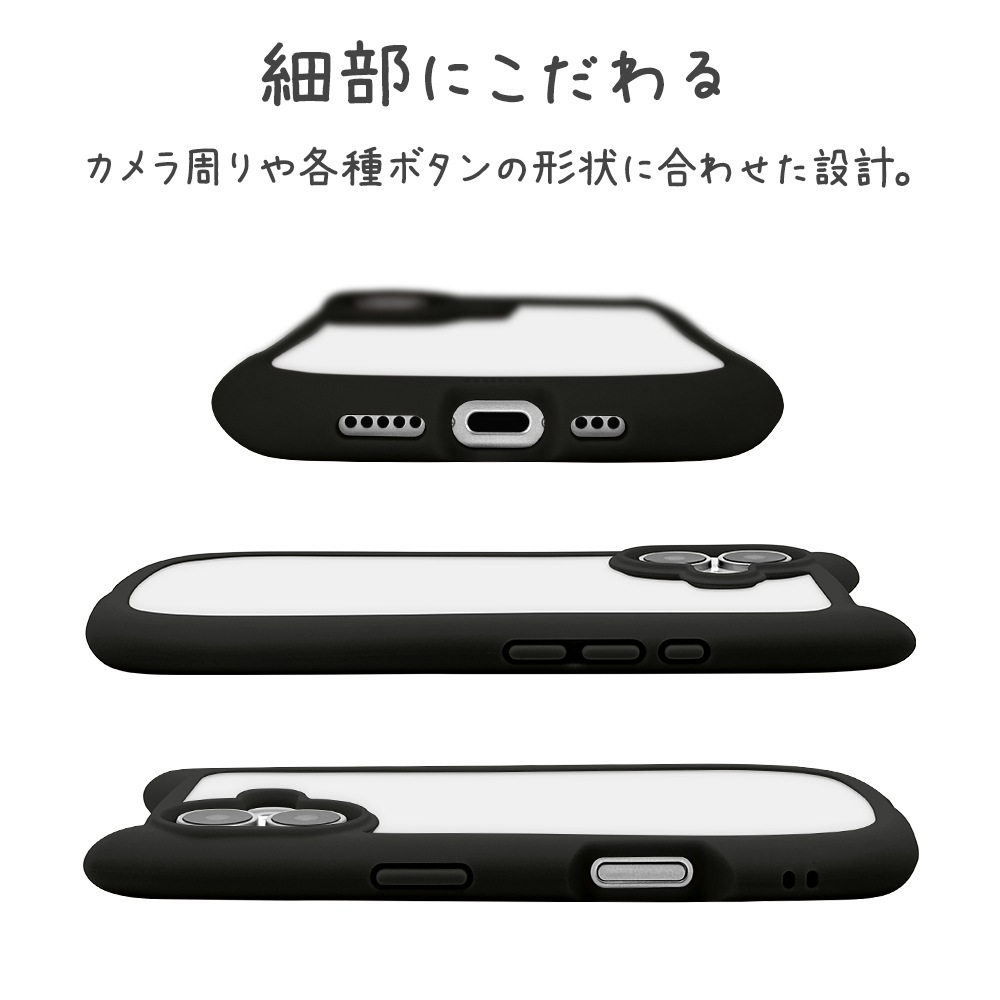 iPhone17 ������ ���С� �ϥ��֥�å� mimi ǭ�� �ͥ��ߥ� �ͤ��ߤ� �Ѿ׷�ۼ� MIL ���̥ե����� �ޥå� TPU�Х�ѡ������� �磻��쥹���� �֥�å��ߥե����ȥۥ磻�� �����ե��� ���ޥۥ����� 8908IP5AHPBKFW �饹���Хʥ�