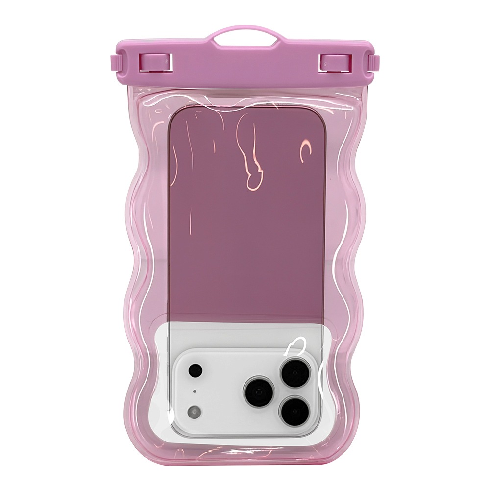 ���ޥ� �ɿ奱���� IP68 �ͥå����ȥ�å��� Ĺ��Ĵ�� WAVECASE �������� ���ޡ��ȥե��� �� ������ �ס��� ��Ϥ ��ʪ���� ���襤�� �礭�� iPhone Android ���ꥢ�ԥ� RFRWPF09WCLPK �饹���Хʥ�