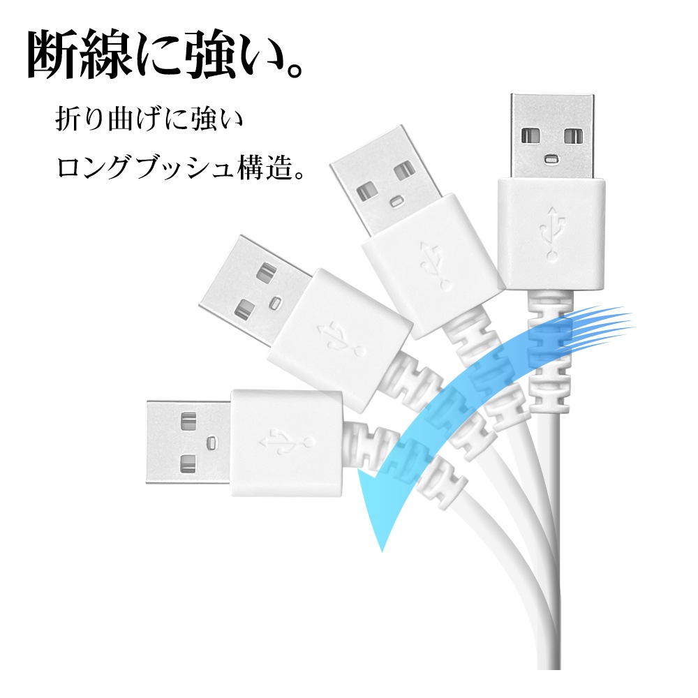 iPhone iPad iPod ޥ ֥å A ޥB֥ 餫 1᡼ȥ 饤ȥ˥Ѵ CѴ  ̿ USB Type-A microUSB Lightning Type-C typec 3A 1 ۥ磻 R10CAAMLC3A01WH