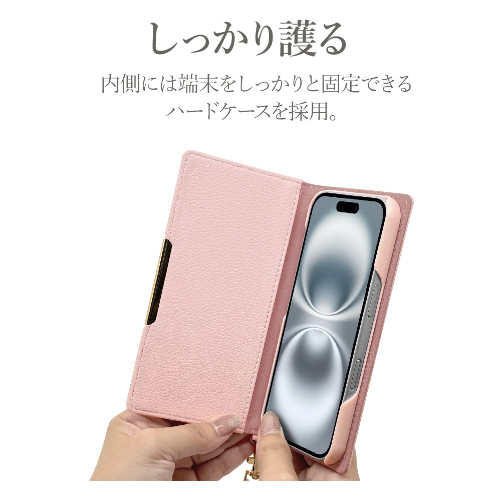 iPhone16  С Ģ   ٥Ȥʤ 쥶 ɵǽ ϥɥȥåդ ץ  iLBe ԥ ե ޥۥ 8181IP461BHSPK 饹Хʥ
