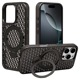 iPhone16 Pro  С ϥ֥å ZEROSAFE Mesh MagSafeб Ѿ׷ۼ MIL TPUХѡ դ å ɻ ֥å ե ޥۥ 8557IP463ZSFMBK 饹Хʥ