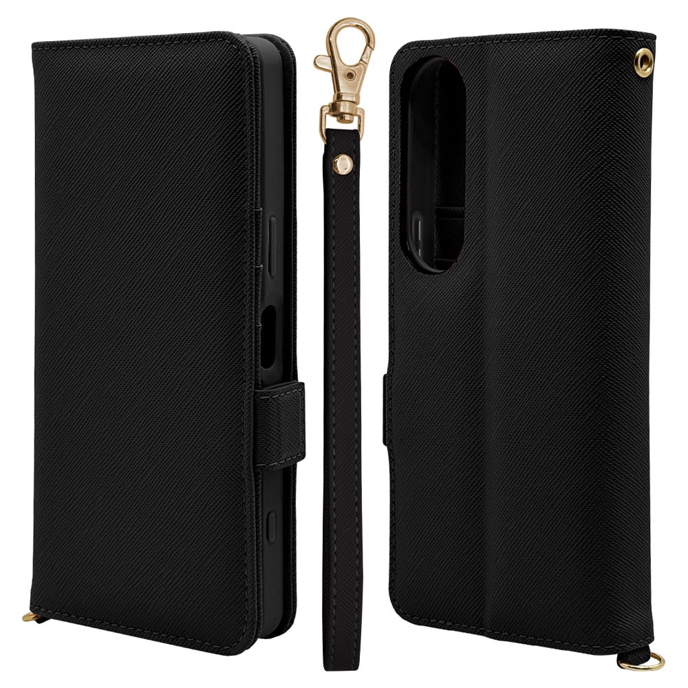 Xperia1 VI SO-51E SOG13 XQ-EC44 ������ ���С� ��Ģ�� ���������� ������� ������ɵ�ǽ ����ץ� ��� ��ǥ����� ��� �ϥ�ɥ��ȥ�å��դ� �֥�å� �������ڥꥢ1 �ޡ���6 ���ޥۥ����� 7961XP16BHSBK �饹���Хʥ�