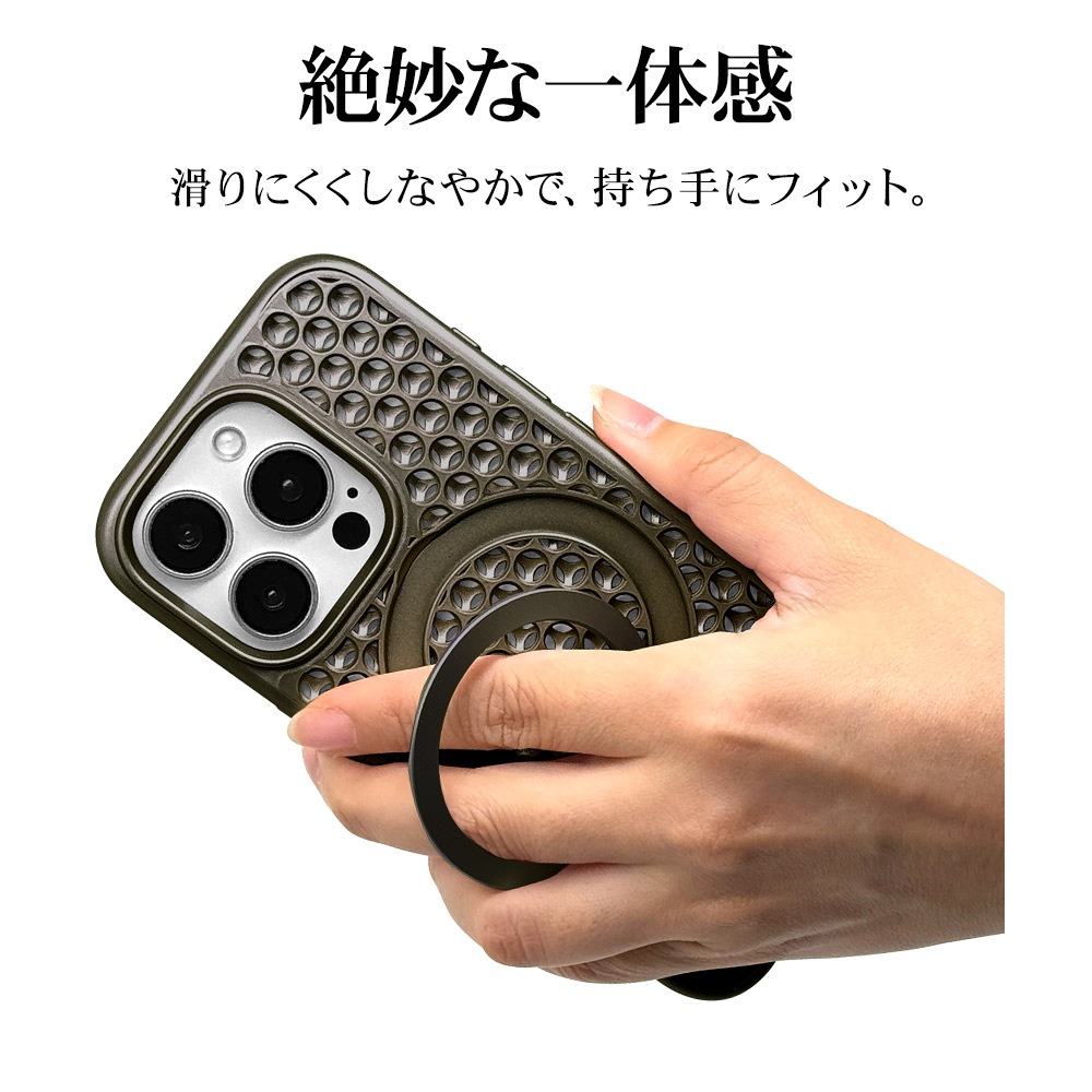 iPhone16 Pro ������ ���С� �ϥ��֥�å� ZEROSAFE Mesh MagSafe�б� �Ѿ׷�ۼ� MIL���� TPU�Х�ѡ������� ����դ� ��å��� ��ɻ� �ʥ����� �����ե��� ���ޥۥ����� 8318IP461PZSFMNL �饹���Хʥ�