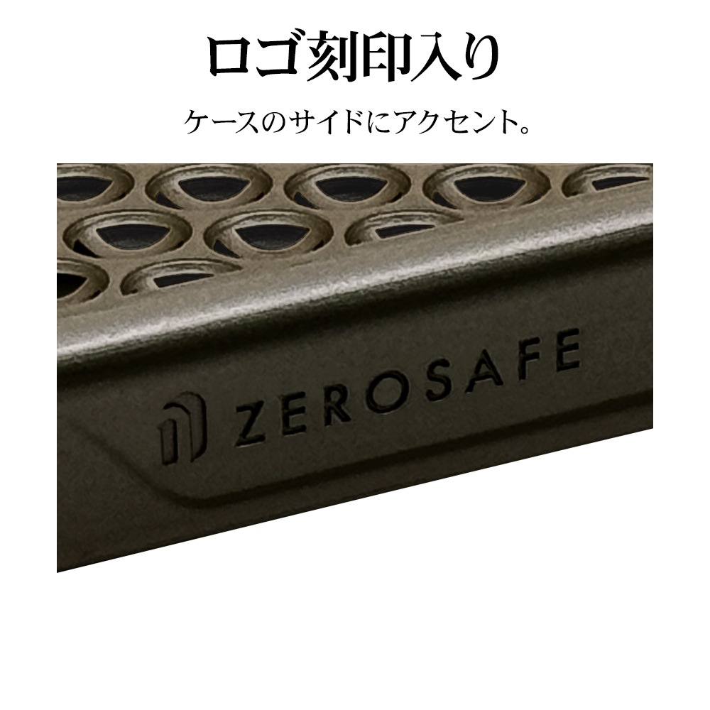 iPhone16 Pro ������ ���С� �ϥ��֥�å� ZEROSAFE Mesh MagSafe�б� �Ѿ׷�ۼ� MIL���� TPU�Х�ѡ������� ����դ� ��å��� ��ɻ� �ʥ����� �����ե��� ���ޥۥ����� 8318IP461PZSFMNL �饹���Хʥ�