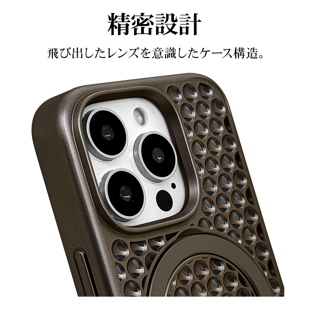 iPhone16 Pro ������ ���С� �ϥ��֥�å� ZEROSAFE Mesh MagSafe�б� �Ѿ׷�ۼ� MIL���� TPU�Х�ѡ������� ����դ� ��å��� ��ɻ� �ʥ����� �����ե��� ���ޥۥ����� 8318IP461PZSFMNL �饹���Хʥ�