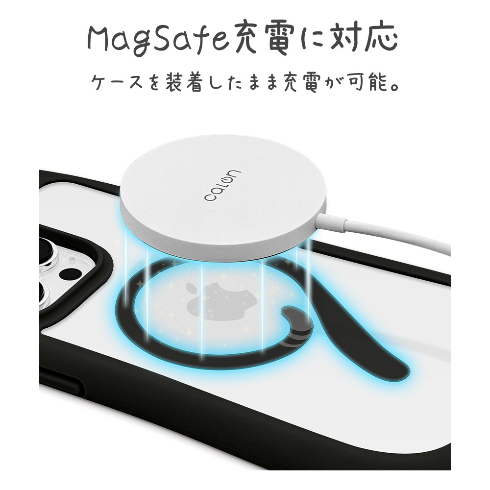 iPhone15 Pro Max ������ ���С� �ϥ��֥�å� MagSafe�б� mimi ǭ�� �ͥ��ߥ� �ͤ��ߤ� �Ѿ׷�ۼ� MIL���� ���̥��ꥢ TPU�Х�ѡ������� �磻��쥹�����б� �֥�å� �����ե��� ���ޥۥ����� 8394IP367PHPMBK �饹���Хʥ�