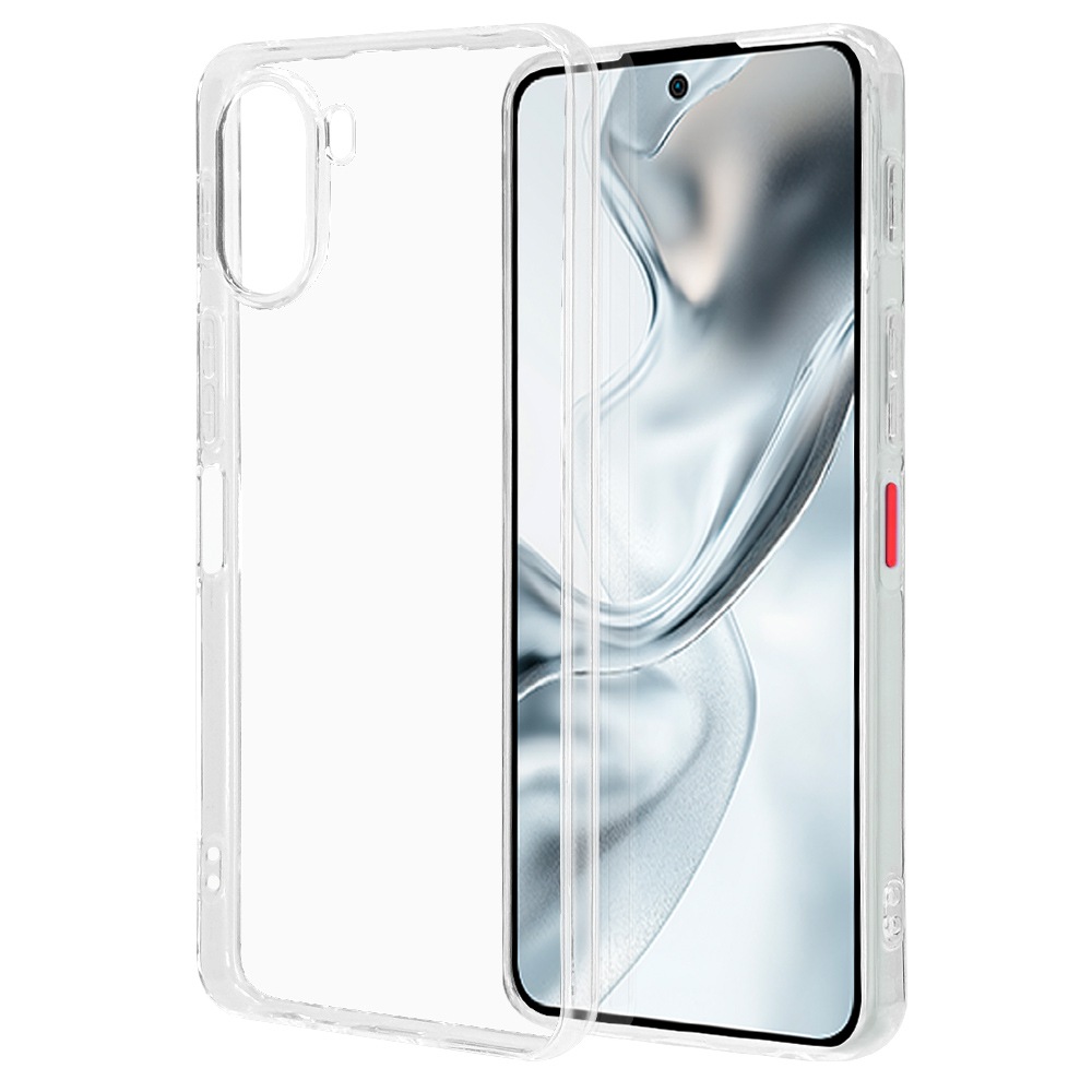 nubia S2 ケース カバー ソフトケース TPU 耐衝撃吸収 クリア 1.1mm