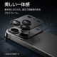 iPhone18 Pro 17 Pro ���饹�ե���� ��󥺥��С� ��������ݸ�饹 3����� ����ߥե졼�� ���η� ��Ʃ�� ���ꥢ ����������� ����饬�饹���� ����10H ��ñ���� �֥�å� �����ե��� ������ݸ� CR5445IP6B �饹���Хʥ�