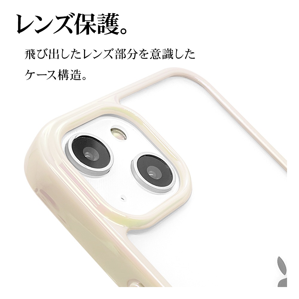 iPhone14 13  С ϥ֥å ꥢ Ʃ TPUХѡ+PC ե졼 ȥåץۡ ۥ磻 ե14 13 ޥۥ 7097IP261HB 饹Хʥ