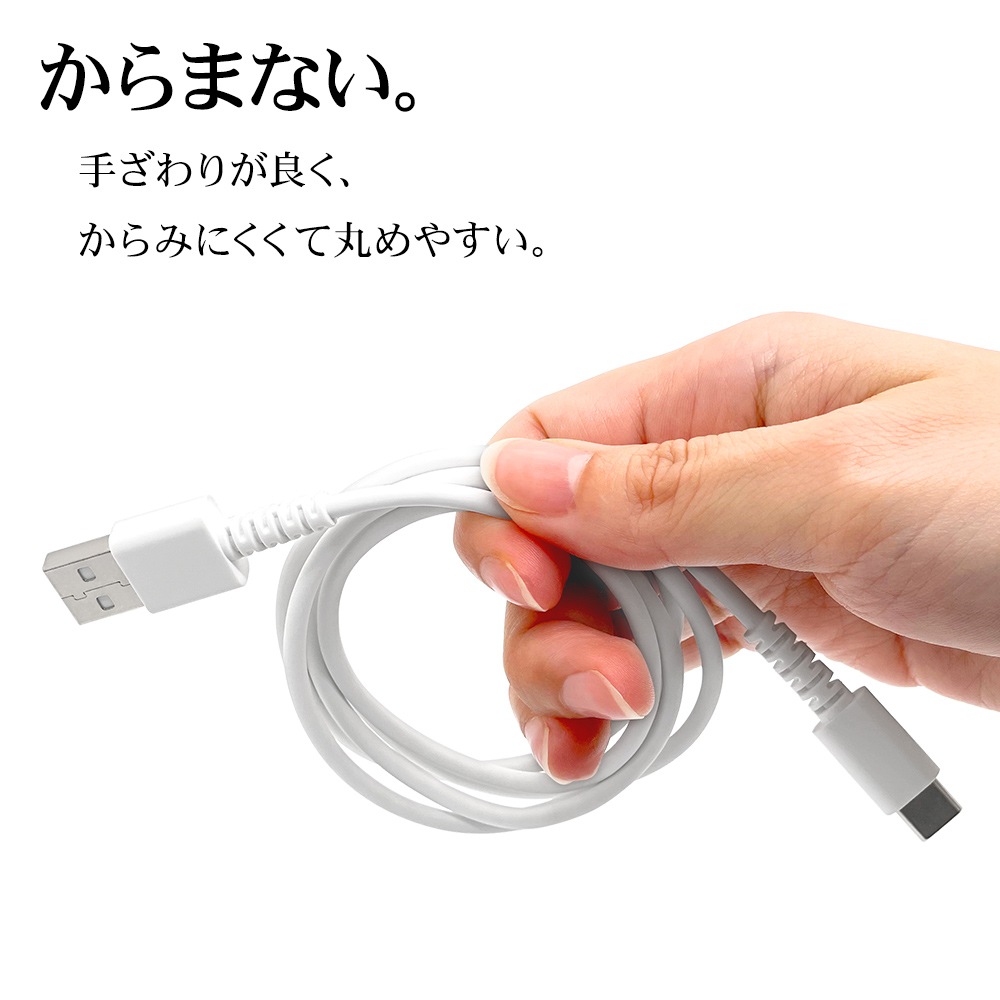 ޥ C A ֥ 餫 ߤˤ  ̿ 3ڥ 1᡼ȥ Type-A to Type-C typea typec 3A 1m ޡȥե ۥ磻 R10CAAC3A03WH 饹Хʥ