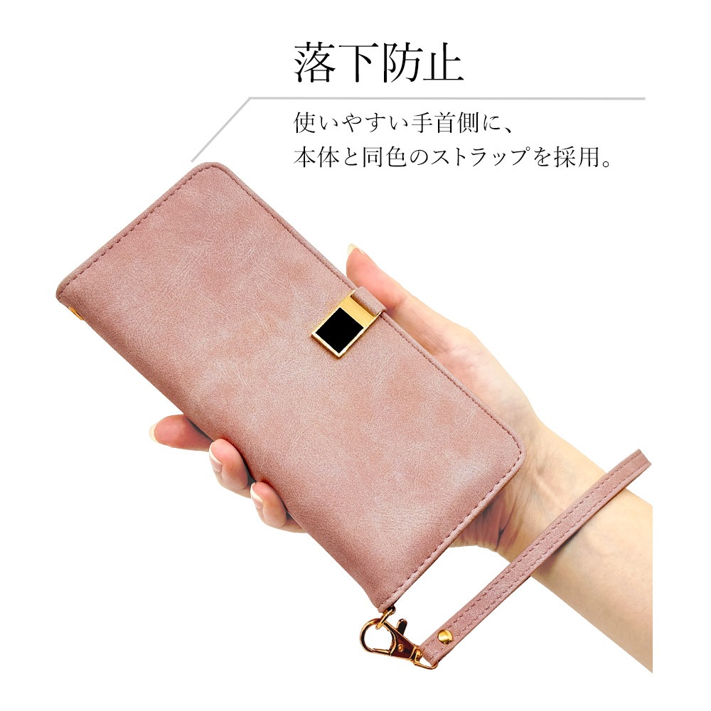 AQUOS wish4 SH-52E ケース カバー 手帳型 かわいい カード入れ