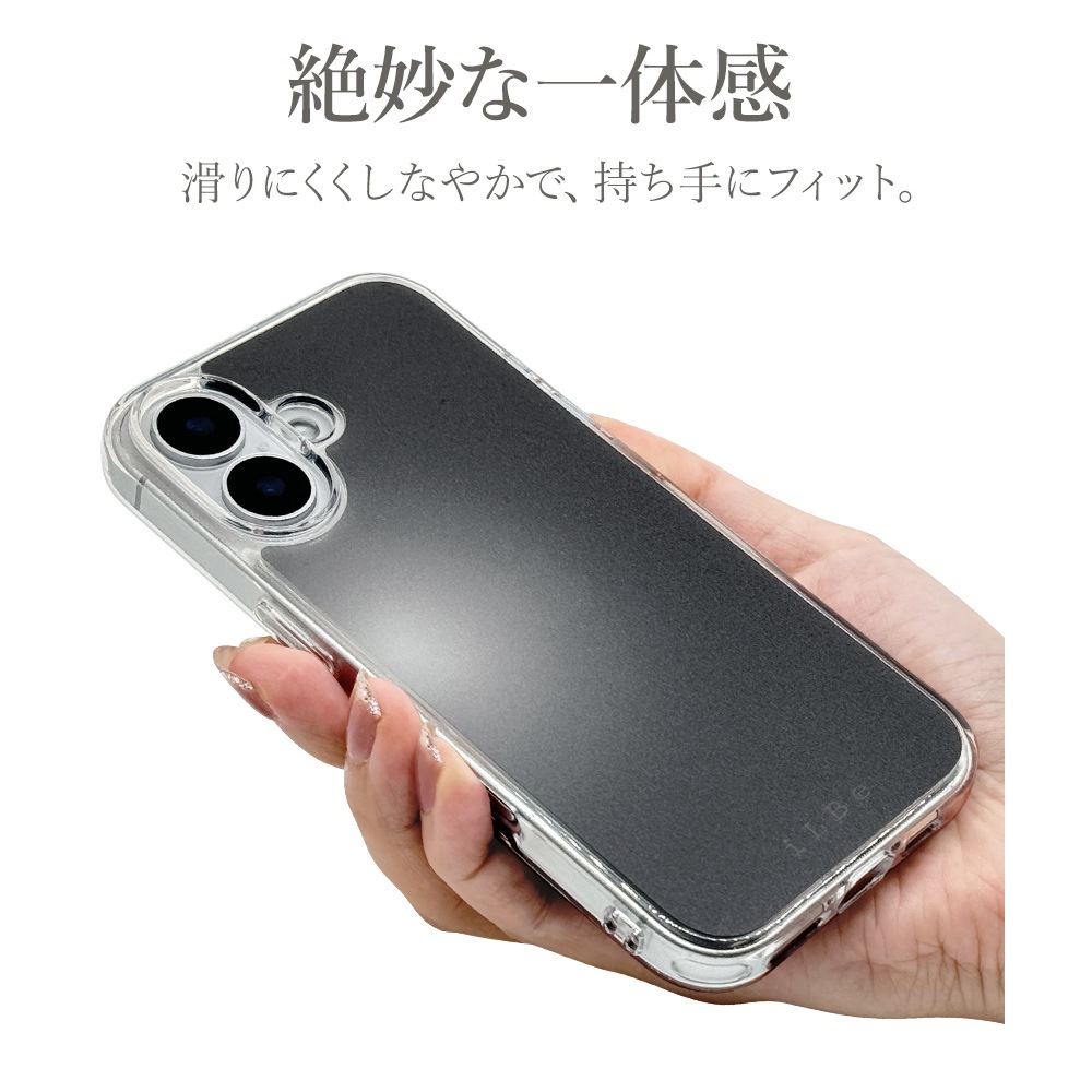 iPhone16  С ϥ֥å Ѿ׷ۼ TPUХѡ ǡ ץ  ȥåץۡ 磻쥹б iLBe ֥å ե ޥۥ 8184IP461HPBK 饹Хʥ