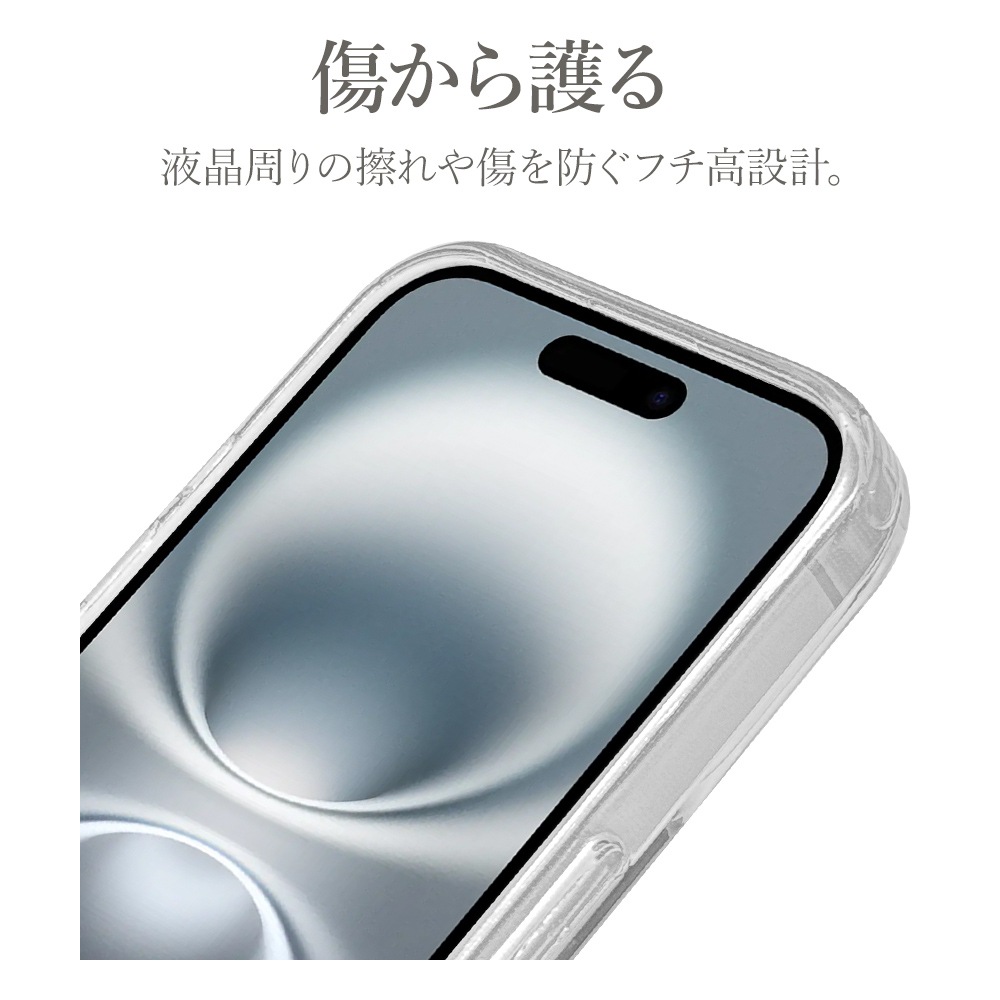 iPhone16  С ϥ֥å Ѿ׷ۼ TPUХѡ ǡ ץ  ȥåץۡ 磻쥹б iLBe ֥å ե ޥۥ 8184IP461HPBK 饹Хʥ