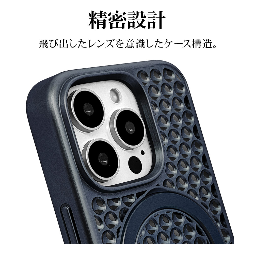 iPhone16 Pro ������ ���С� �ϥ��֥�å� ZEROSAFE Mesh MagSafe�б� �Ѿ׷�ۼ� MIL���� TPU�Х�ѡ������� ����դ� ��å��� ��ɻ� �ߥåɥʥ��� �����ե��� ���ޥۥ����� 8559IP463ZSFMMN �饹���Хʥ�