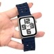 Apple Watch Ultra2nd Ultra Series10 Series9 Series8 Series7 SE��3���� SE��2���� SE 49mm 46mm 45mm 44mm ���ꥳ��Х�� ��æ��ñ �ͥ��ӡ� ���åץ륦���å� ����ȥ� RBLAW4407NV �饹���Хʥ�