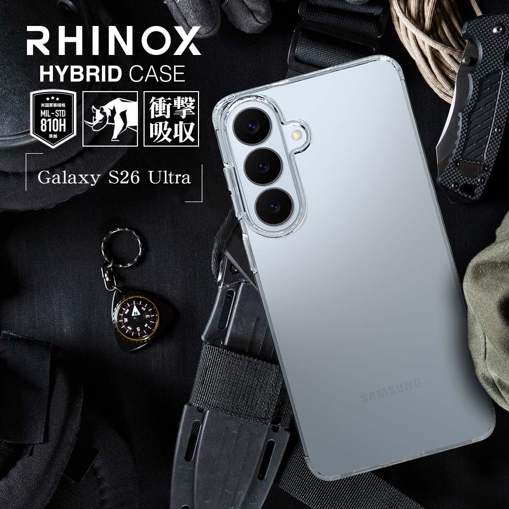 Galaxy S26+ SC-52G SCG38 ������ ���С� �ϥ��֥�å� RHINOX �饤�Υå��� �Ѿ׷�ۼ� MIL���� ���ꥢ Ʃ�� ɽ�̹���5H TPU�Х�ѡ������� ����饯���� �ץ饹 ���ޥۥ����� 9326GS26PHACL �饹���Хʥ�