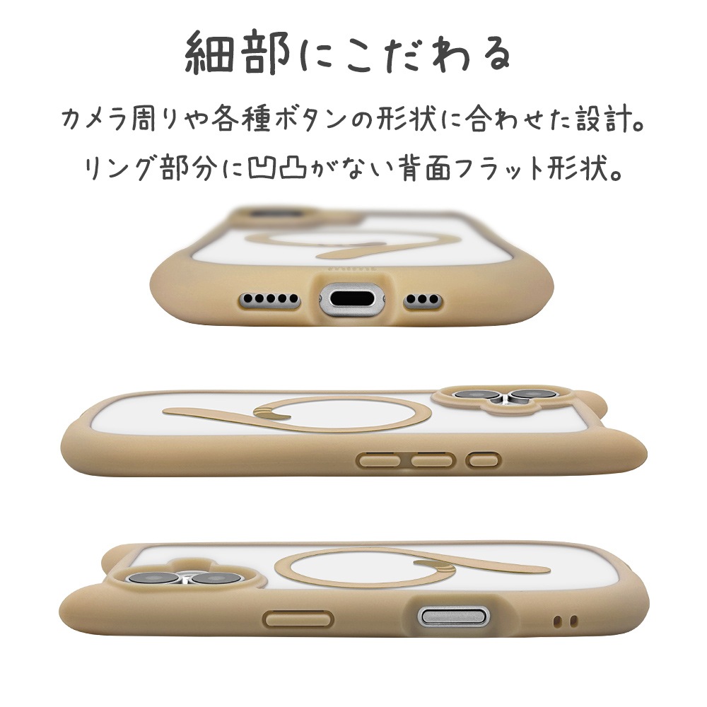 iPhone17 ������ ���С� �ϥ��֥�å� MagSafe�б� �ޥ��ͥåȽ��� mimi ǭ�� �ͥ��ߥ� �ͤ��ߤ� �Ѿ׷�ۼ� MIL ���̥��ꥢ TPU�Х�ѡ������� �磻��쥹���� �ȡ��� �����ե��� ���ޥۥ����� 9166IP5AHPMTA �饹���Хʥ�