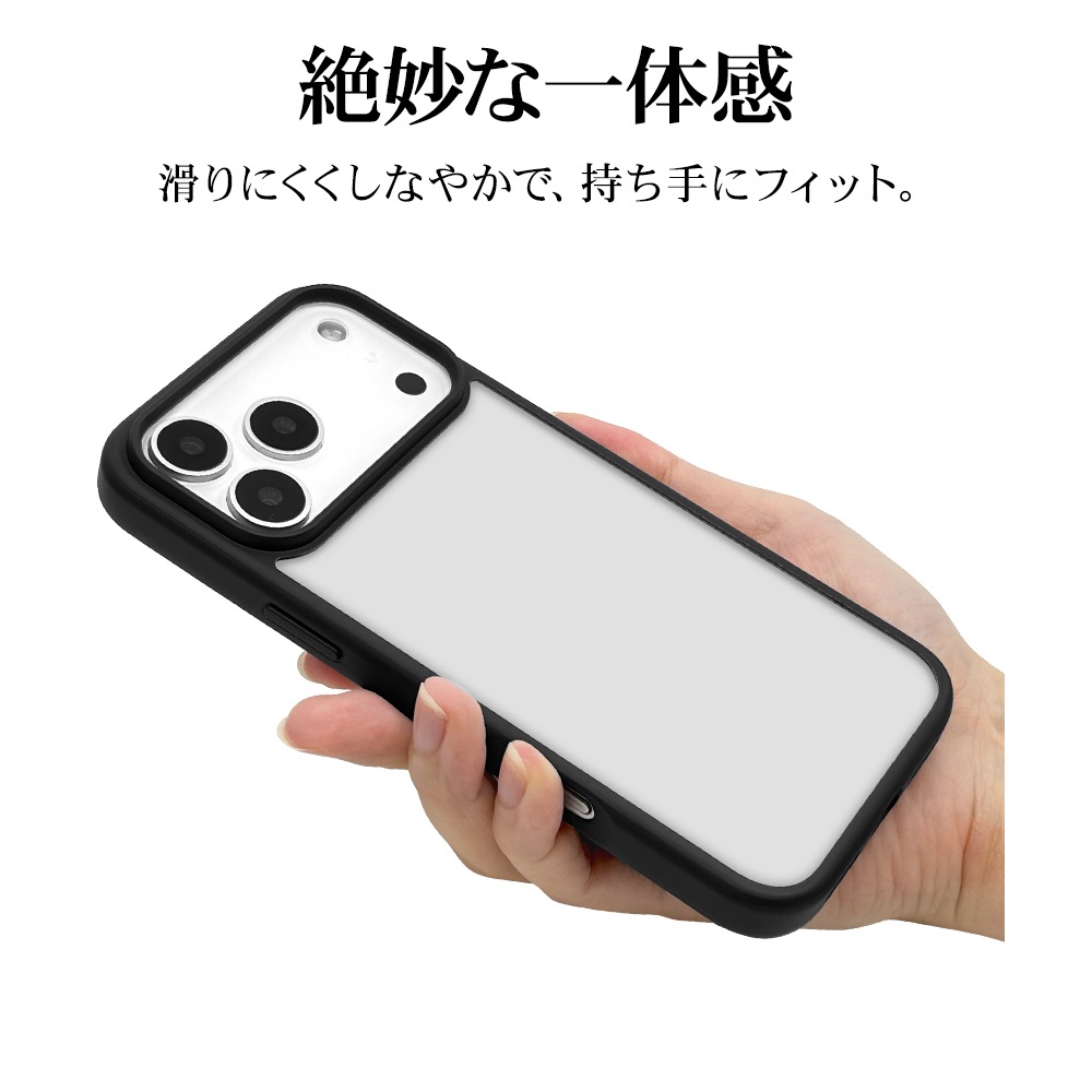 iPhone17 Pro Max  С ϥ֥å RHINOX 饤Υå Ѿ׷ MIL ꥢ ɽ̹5H TPUХѡ ȥåץۡ 磻쥹б ֥åߥꥢ ե ޥۥ 9096IP5DHABK 饹Хʥ