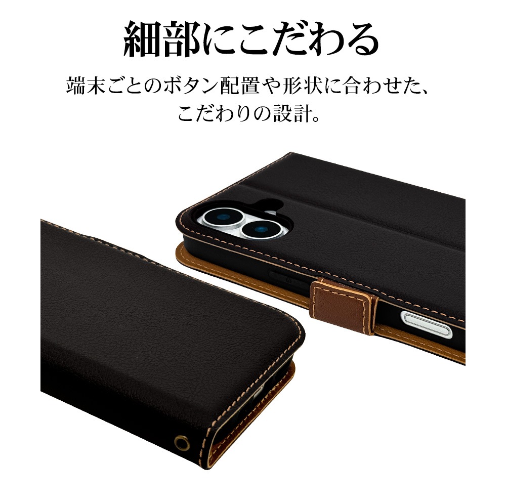 iPhone16 Plus ������ ���С� ��Ģ�� ���� �Ѿ׷�ۼ� ���������� ������ɵ�ǽ slim Fit �����ɥޥ��ͥå� �֥�å��ߥ֥饦�� �����ե��� ���ޥۥ����� 8251IP467BSMBKB �饹���Хʥ�