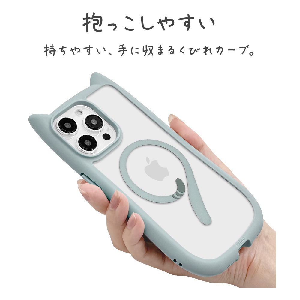 iPhone15 Pro Max ������ ���С� �ϥ��֥�å� MagSafe�б� mimi ǭ�� �ͥ��ߥ� �ͤ��ߤ� �Ѿ׷�ۼ� MIL���� ���̥��ꥢ TPU�Х�ѡ������� �磻��쥹�����б� ���⡼�����֥롼 �����ե��� ���ޥۥ����� 8397IP367PHPMSBL �饹���Хʥ�