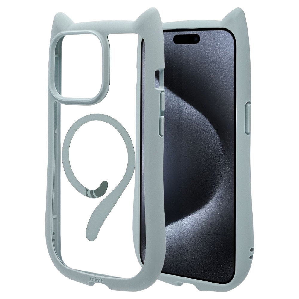 iPhone15 Pro Max ������ ���С� �ϥ��֥�å� MagSafe�б� mimi ǭ�� �ͥ��ߥ� �ͤ��ߤ� �Ѿ׷�ۼ� MIL���� ���̥��ꥢ TPU�Х�ѡ������� �磻��쥹�����б� ���⡼�����֥롼 �����ե��� ���ޥۥ����� 8397IP367PHPMSBL �饹���Хʥ�