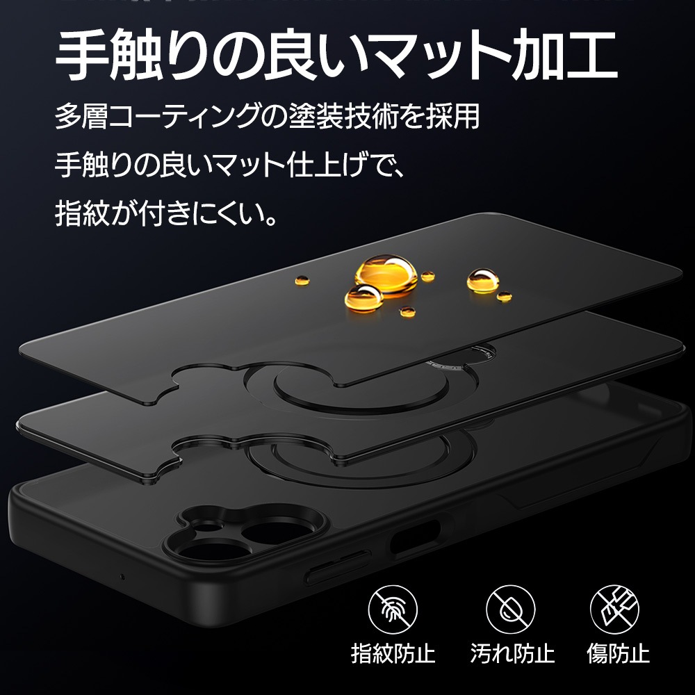 Galaxy A25 5G  С ϥ֥å ZEROSAFE Shaft Ѿ׷ۼ ޥå TPUХѡ ޥͥåȥդ ɻ եȥʥ 饯 A25 SC-53F SCG33 ޥۥ 8728GA25ZSFSNL 饹Хʥ