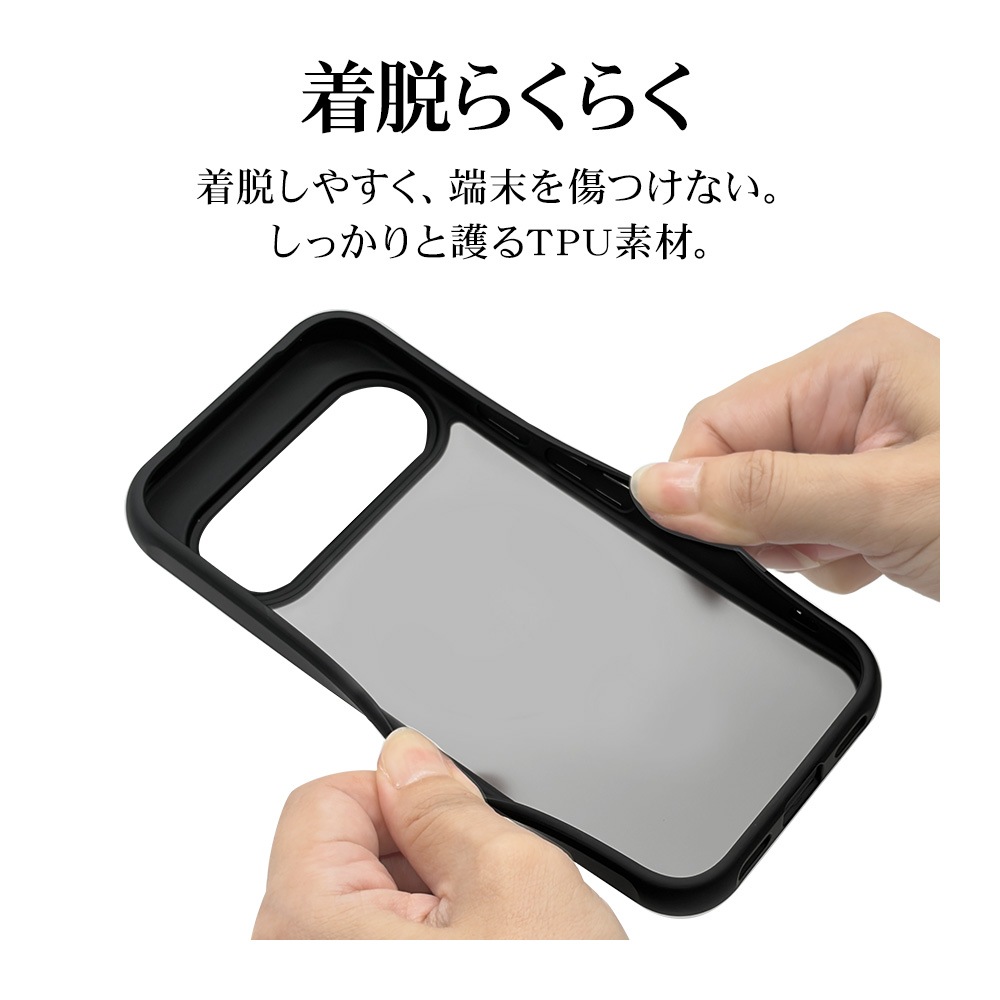Google Pixel 11 ������ ���С� �ϥ��֥�å� �Ѿ׷�ۼ� ���� �ޥå� �����ɻ� TPU�Х�ѡ������� ���ȥ�åץۡ��� �磻��쥹�����б� �֥�å��ߥե����ȥ֥�å� �������� �ԥ�����11 ���ޥۥ����� 9741P11HPFBK �饹���Хʥ�