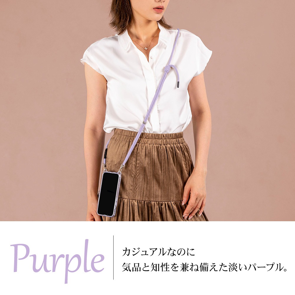 �����������ȥ�å� ���ޥۥ������� ROPE SHOULDER STRAP ���ݤ� ��ݤ� �Ф᤬�� ���ޥ� ���ȥ�å� �ͥå����ȥ�å� ������� �ѡ��ץ� RSST01PU �饹���Хʥ�