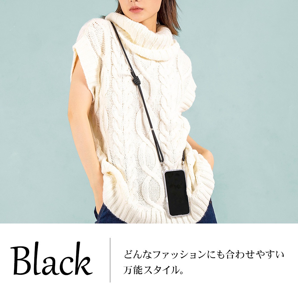 �����������ȥ�å� ���ޥۥ������� ROPE SHOULDER STRAP ���ݤ� ��ݤ� �Ф᤬�� ���ޥ� ���ȥ�å� �ͥå����ȥ�å� ������� �ѡ��ץ� RSST01PU �饹���Хʥ�