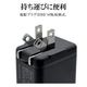 ���Ŵ� AC�����ץ��� USB���Ŵ� ������C ������A 5V 2�ݡ��� 5V 3A 15W ���󥻥�� AC USB Type-C Type-A 2��Ʊ�� ���� smart IC ���㥳���륰�졼 iPhone Android ���ޥ� ���ޡ��ȥե��� RACCA3A01CGRY �饹���Хʥ�