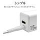 ���Ŵ� AC�����ץ��� USB���Ŵ� ������C ������A 5V 2�ݡ��� 5V 3A 15W ���󥻥�� AC USB Type-C Type-A 2��Ʊ�� ���� smart IC ���㥳���륰�졼 iPhone Android ���ޥ� ���ޡ��ȥե��� RACCA3A01CGRY �饹���Хʥ�