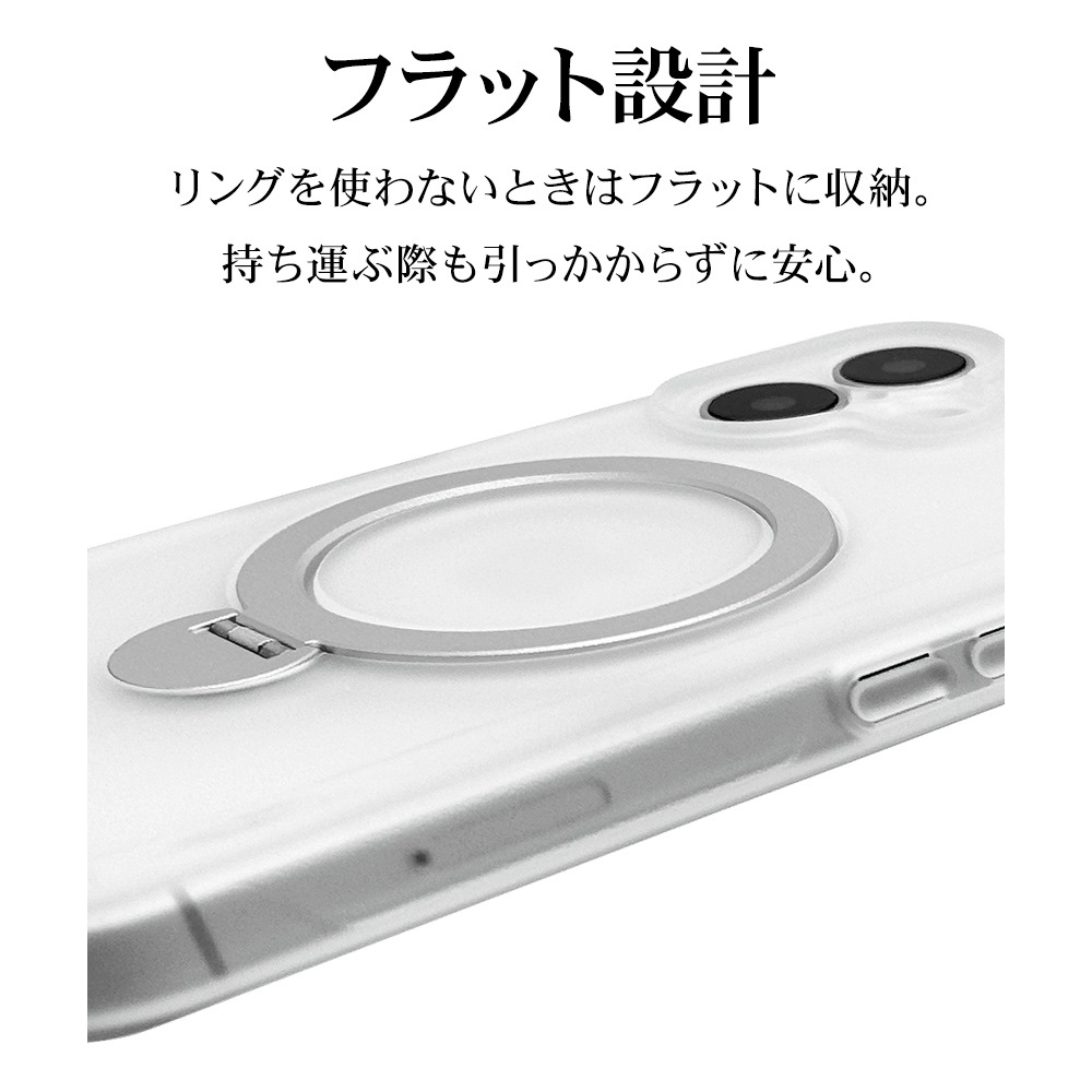 iPhone16  С ϥ֥å ZEROSAFE Shaft MagSafeб ˸ݸ Ѿ׷ۼ MIL ޥå TPUХѡ դ ɻ եȥۥ磻 ե ޥۥ 8286IP461ZSFSLWH 饹Хʥ