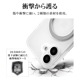 iPhone16  С ϥ֥å ZEROSAFE Shaft MagSafeб ˸ݸ Ѿ׷ۼ MIL ޥå TPUХѡ դ ɻ եȥۥ磻 ե ޥۥ 8286IP461ZSFSLWH 饹Хʥ