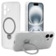 iPhone16  С ϥ֥å ZEROSAFE Shaft MagSafeб ˸ݸ Ѿ׷ۼ MIL ޥå TPUХѡ դ ɻ եȥۥ磻 ե ޥۥ 8286IP461ZSFSLWH 饹Хʥ