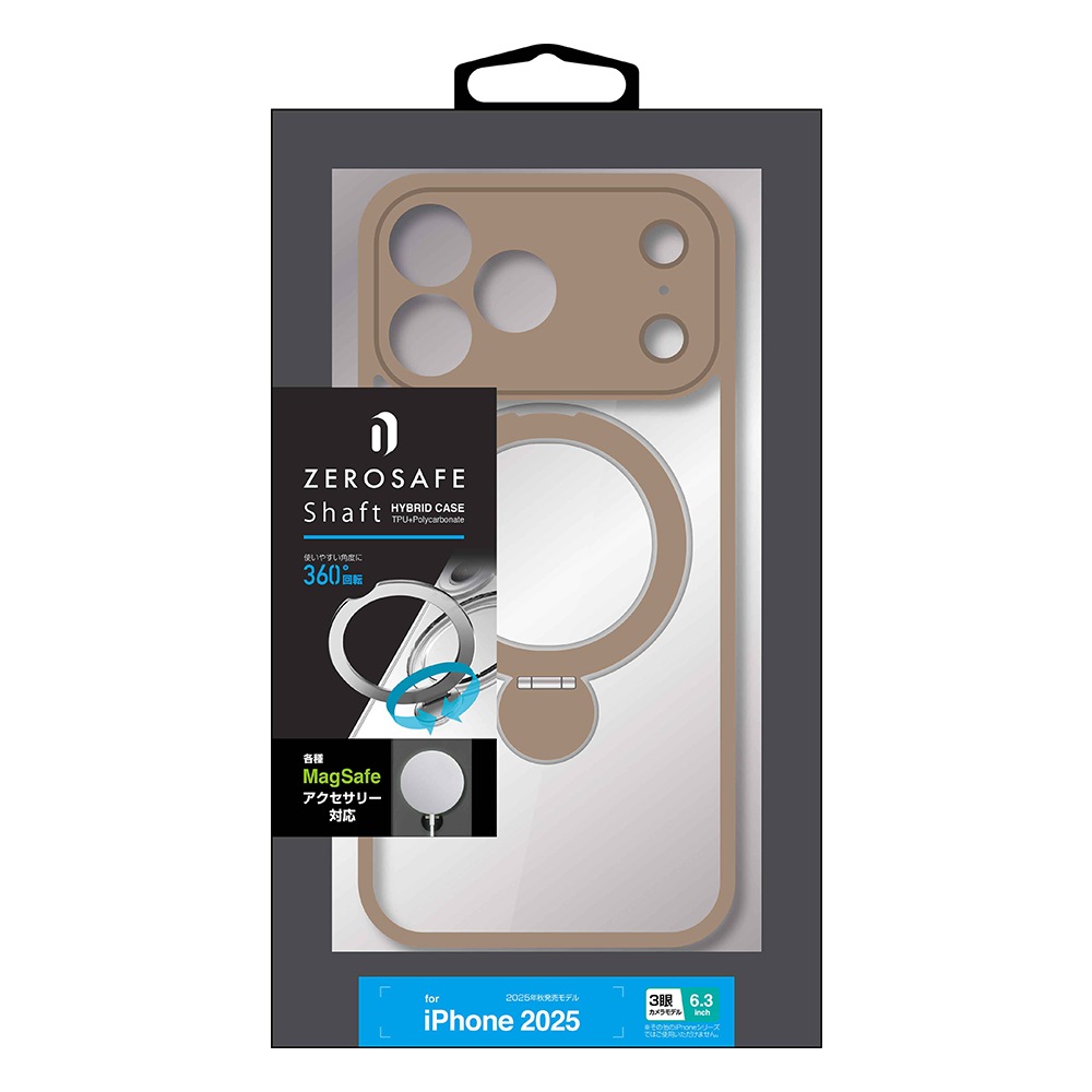 iPhone17 Pro ������ ���С� �ϥ��֥�å� ZEROSAFE Shaft MagSafe�б� �ޥ��ͥåȽ��� �Ѿ׷�ۼ� MIL ���ꥢ TPU�Х�ѡ������� ����դ� ��ɻ� �磻��쥹�����б� �١����� �����ե��� ���ޥۥ����� 9151IP5BZSBE �饹���Хʥ�