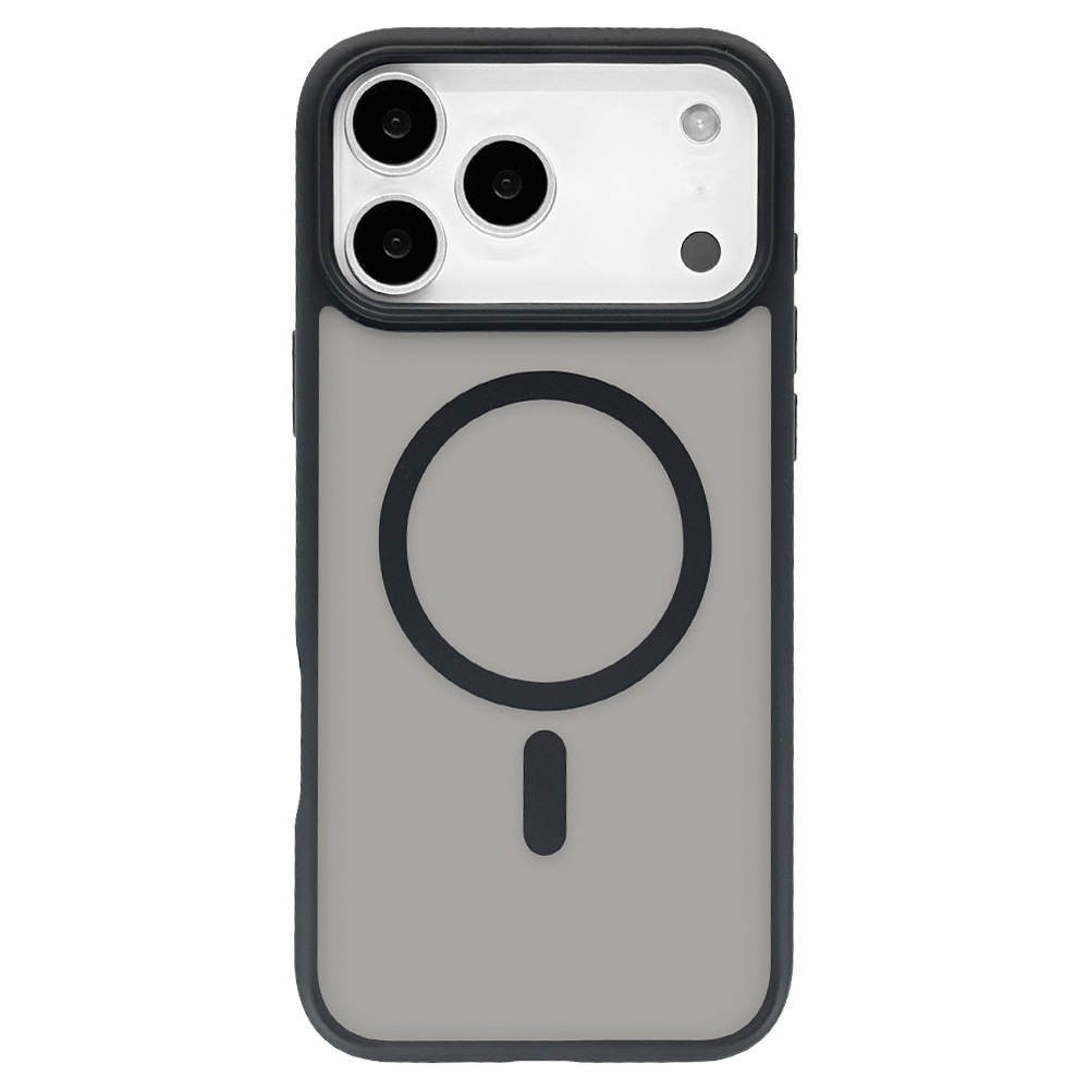 iPhone17 Pro Max  С ϥ֥å MagSafeб ޥͥåȽ RHINOX 饤Υå Ѿ׷ MIL ޥå TPUХѡ 磻쥹 ֥åߥեȥ֥å ե ޥۥ 9098IP5DHAMBKFB 饹Хʥ