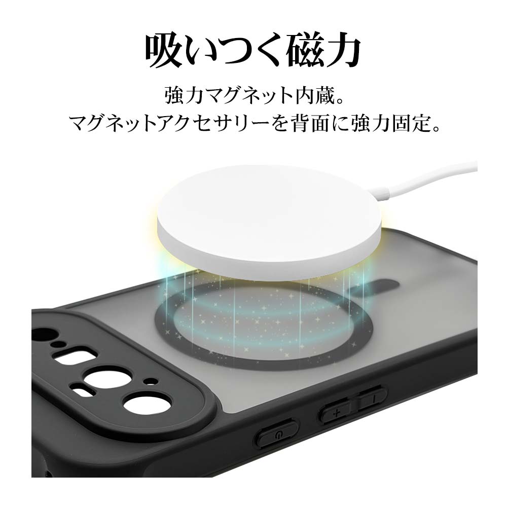 Google Pixel 11 ������ ���С� �ϥ��֥�å� �ޥ��ͥåȽ��� �˸��ݸ� ��̩�߷� �Ѿ׷� �ޥå� TPU�Х�ѡ������� ���ȥ�åץۡ��� �֥�å��ߥե����ȥ֥�å� �������� �ԥ�����11 ���ޥۥ����� 9742P11HPLFBK �饹���Хʥ�