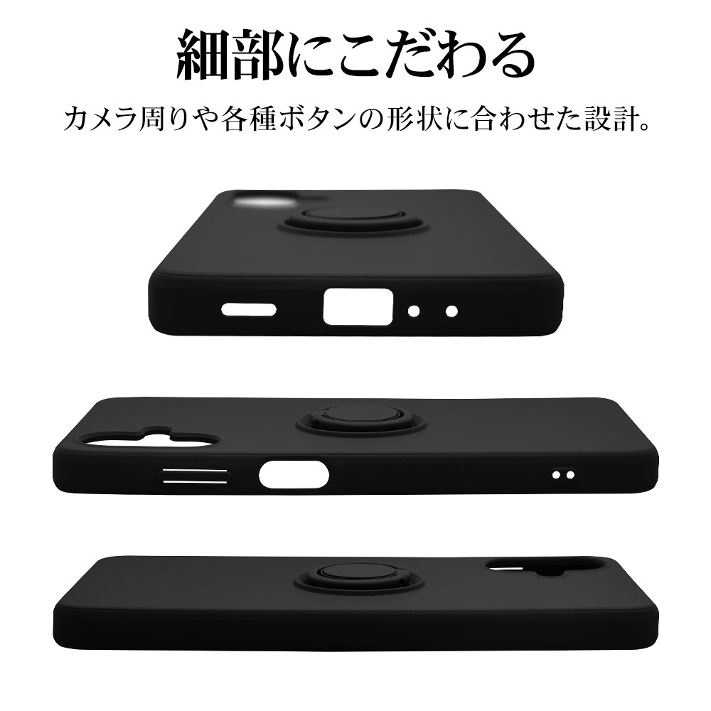 Galaxy A25 5G  С եȥ TPU ޥۥդ ɻ  ȥåץۡ ֥å 饯 A25 SC-53F SCG33 ޥۥ 8730GA25TPRBK 饹Хʥ