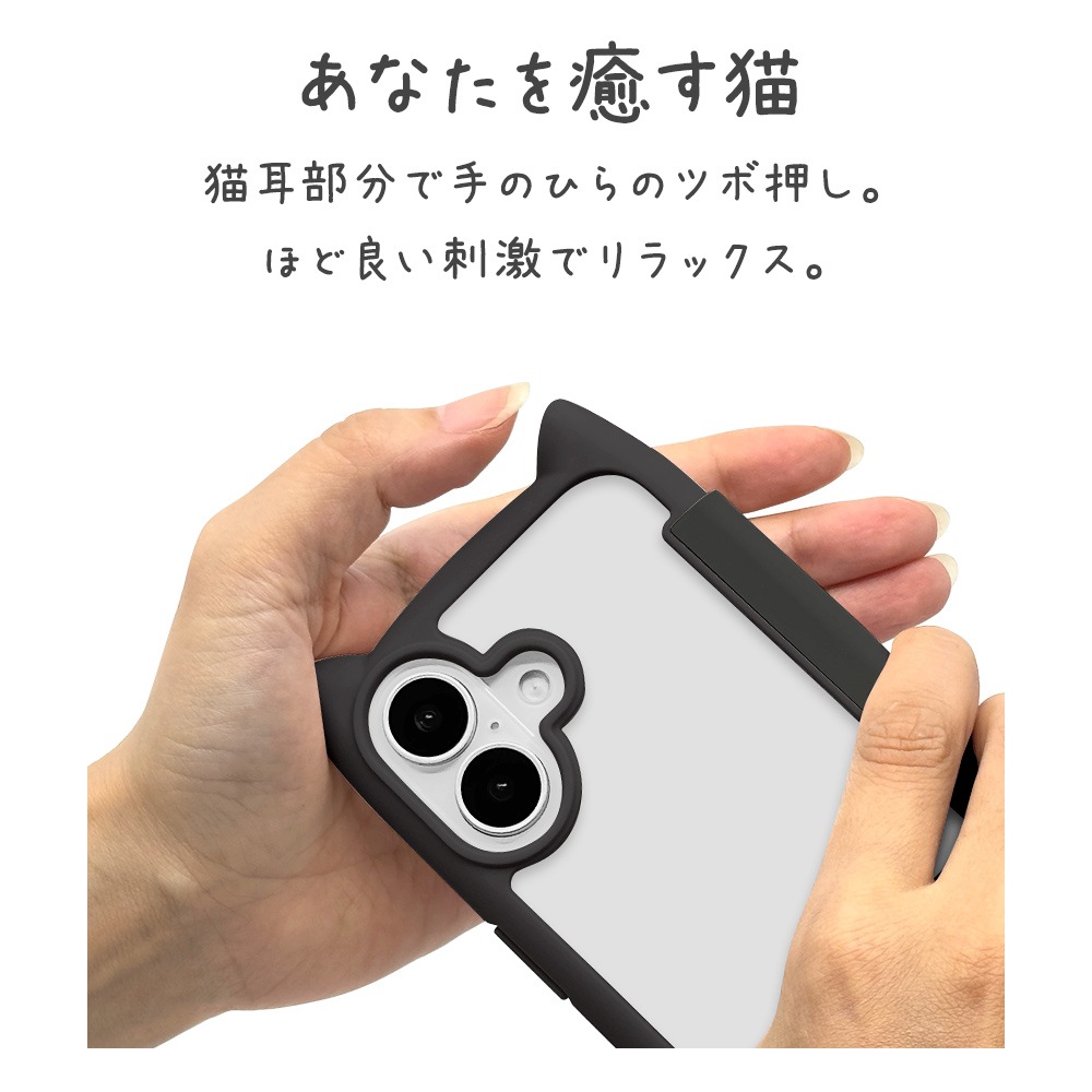 iPhone17 ������ ���С� ��Ģ�� �ϥ��֥�å� �ե��դ����̥����� mimi ǭ�� �ͥ��ߥ� �Ѿ׷� MIL ���̥��ꥢ TPU�Х�ѡ������� ���������� �磻��쥹���� �֥�å� �����ե��� ���ޥۥ����� 9169IP5ABHPBK �饹���Хʥ�