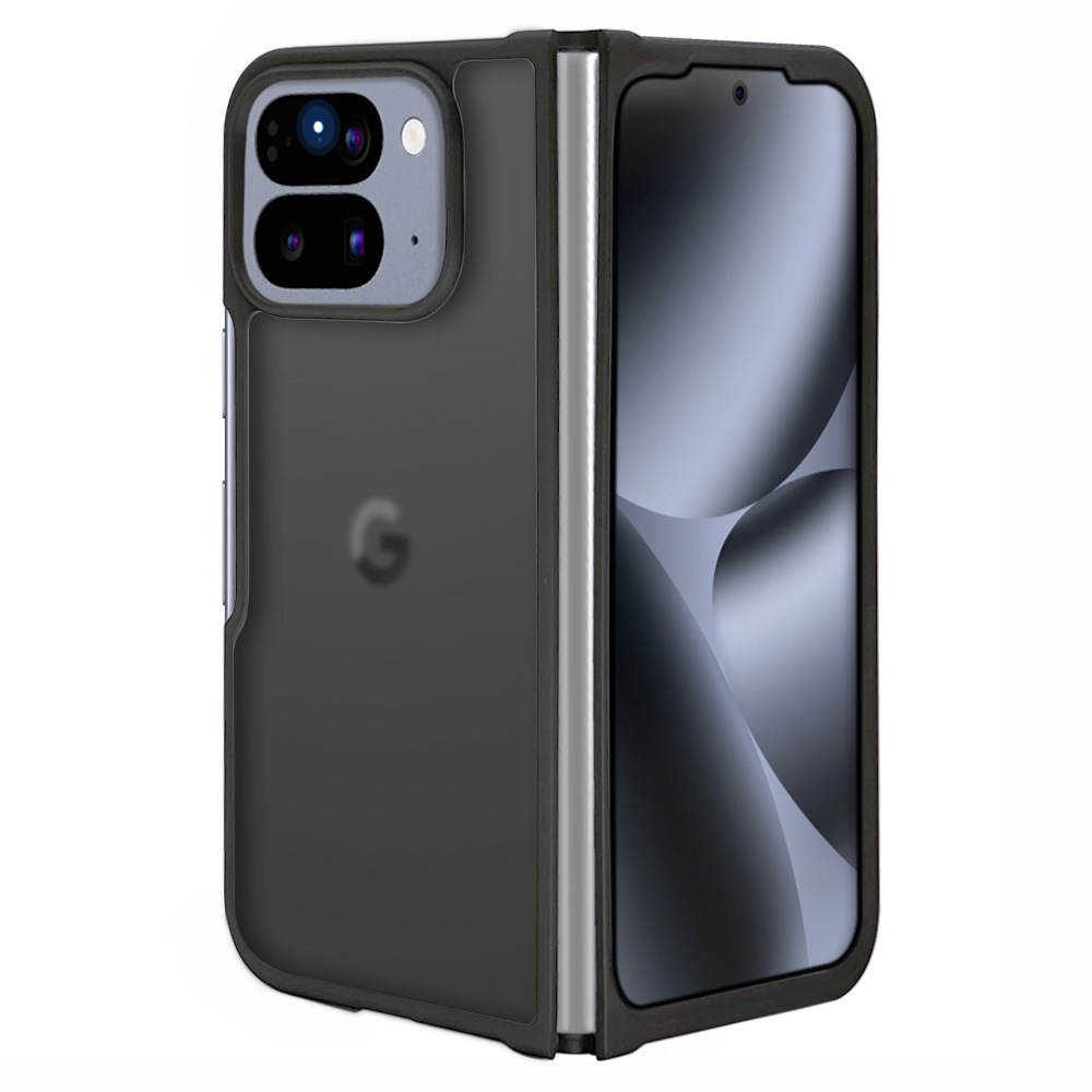 Google Pixel 10 Pro Fold ������ ���С� �ϥ��֥�åɥޥå� �����ɻ� TPU�Х�ѡ������� �磻��쥹�����б� �֥�å��ߥե����ȥ֥�å� �������� �ԥ����� 10 �ץ� �ե������ ���ޥۥ����� 9216P10PFHPFBK �饹���Хʥ�