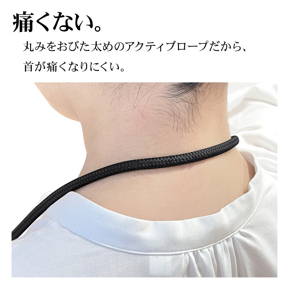 ȥå ޥۥ ROPE SHOULDER STRAP ݤ ݤ Ф᤬ ޥ ȥå ͥåȥå  ֥å RSST01BK 饹Хʥ