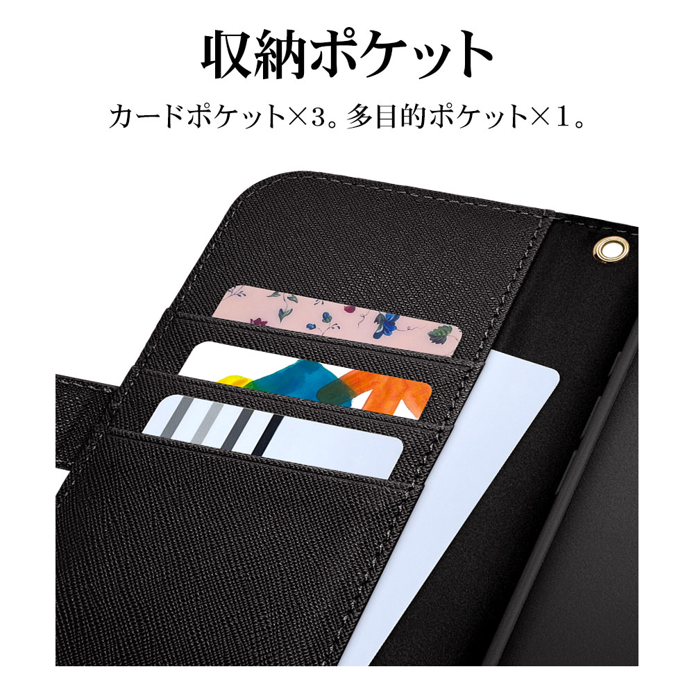 iPhone16 ケース カバー 手帳型 カード入れ スタンド機能 ハンド