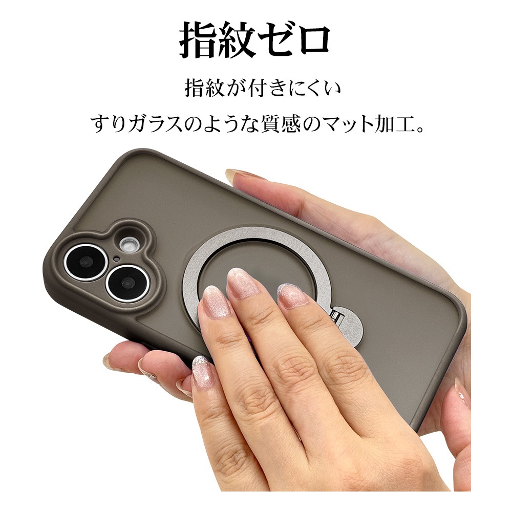 iPhone16 ������ ���С� �ϥ��֥�å� ZEROSAFE Shaft MagSafe�б� �˸��ݸ� �Ѿ׷�ۼ� MIL���� �ޥå� TPU�Х�ѡ������� ����դ� ��ɻ� �ե����ȥʥ����� �����ե��� ���ޥۥ����� 8288IP461ZSFSLNL �饹���Хʥ�