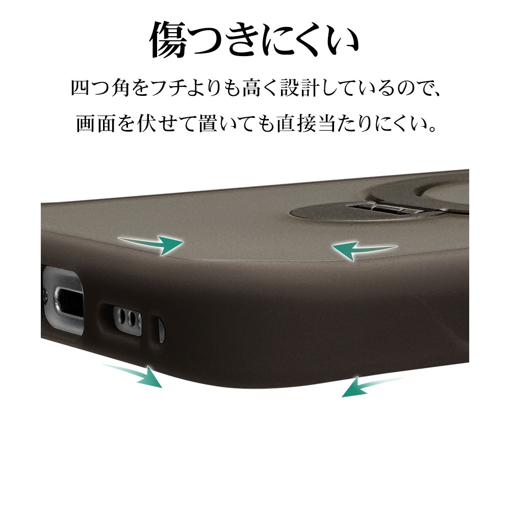 iPhone16 ������ ���С� �ϥ��֥�å� ZEROSAFE Shaft MagSafe�б� �˸��ݸ� �Ѿ׷�ۼ� MIL���� �ޥå� TPU�Х�ѡ������� ����դ� ��ɻ� �ե����ȥʥ����� �����ե��� ���ޥۥ����� 8288IP461ZSFSLNL �饹���Хʥ�